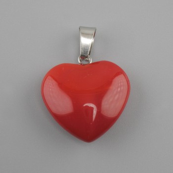 Heart Pendant Tourmaline 20x20x28mm+
