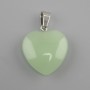 Heart Pendant Jade 20x20x28mm+