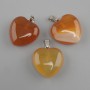 Heart Pendant Carnelian 20x20x28mm+