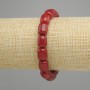 Tourmaline bracelet barrel, diameter 10, 5-11x9mm +- , length 18cm +- stretch