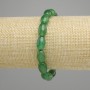 Agate bracelet, grain shape, diameter 12×8 mm ±, length 18 cm ± stretch