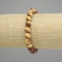 Tiger's Eye bracelet (bead bracelet) (single item) smooth round bead, diameter 8.5 mm ±, length 18 cm ± on stretch
