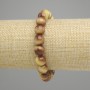 Tiger's Eye bracelet (single piece) smooth round bead, diameter 10mm+-, length 18cm +- stretch