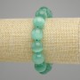 Cat's Eye Bracelet smooth bead, diameter 13.5mm ±, length 18cm ± stretch