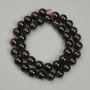 Garnet beads, round bead, diameter 9.5 mm ±, length 39 cm ±