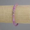 Phosphosiderite bracelet faceted cube, diameter 4x4mm +/-, length 18cm +/- stretch
