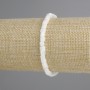 Mother-of-pearl bracelet cube, diameter 4x4mm ±, length 18cm ± stretch