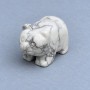 Panda souvenir figurine made of natural stone Kahlon g 40x25x22 mm+