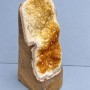 Natural Citrine Druzy Gemstone Souvenir, dimensions ~144x74x62 mm ± weight 867 g