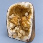 Natural quartz druzy souvenir citrine, dimensions ~106x94x72 mm+- weight 827 g