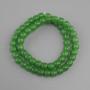 Chrysoprase beads rondelle, diameter 8x7 mm +/-, length 38 cm +/- on a thread