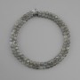 Labradorite Beads Smooth Round, diameter 4 mm±, length 39 cm+