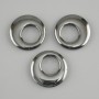 Hematite donut (bagel) pendant, diameter 22x3-3, 5mm+-, hole diameter 11mm+-