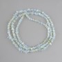 Moonstone Opalite Chips Beads, diameter 4-12x1.5-4mm ±, length 80cm+