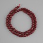 Turmaline beads, faceted round bead, diameter 6mm+/-, length 36cm+