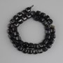 Agate Faceted Cube Beads, 8x8 mm, 37 cm strand