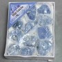 Souvenir stone Blue Calcite assorted sizes (price per box) 10x8 cm+