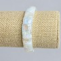 Adular bracelet smooth link, diameter 12x8-11mm +/-, length 18cm +/- stretch