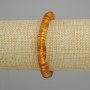 Amber bracelet rondelle, diameter 8x2, 5-3mm +/- , length 18 cm stretch