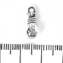 Findings Pendant Money Bag 15x6mm pack. 20g +/-13pcs