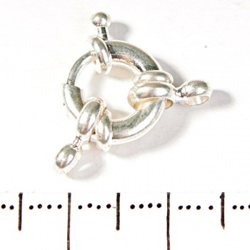 Donut Clasp for Beads and Bracelets 1-Strand Light