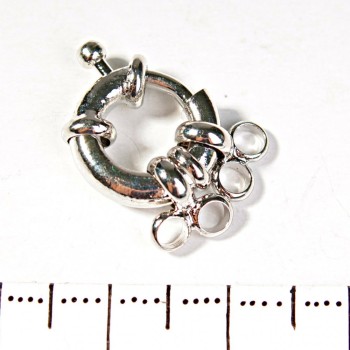 Donut Clasp for Beads and Bracelets 2-Strand