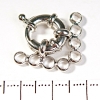 Donut Clasp for Beads and Bracelets 4-Strand