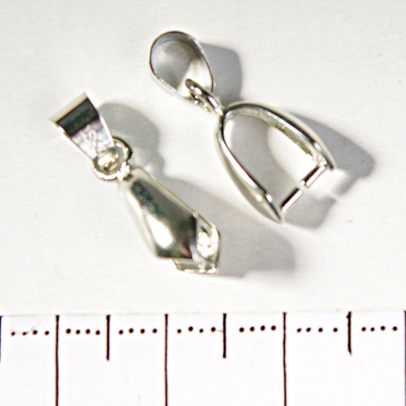 Pendants base with pin and cord base smooth large 20mm pack of 20