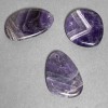 Amethyst Pendant, 38-58x27-36mm +/-, Assorted Sizes (Natural Variations)