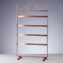 Jewelry Stand, Earring Hanger, 4 Tiers, Copper, 37x20cm