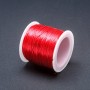 Craft Elastic Cord Bobbin, Red, 30m+ Length