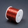 Craft Elastic Cord Bobbin Copper, 30m+