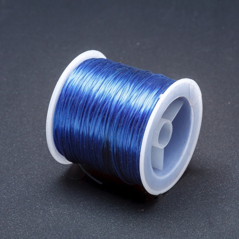 Craft Elastic Cord Bobbin Blue, 30 m +