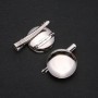 Price per Pack /10pcs. 23mm Metal Brooch Base