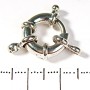 Donut Clasp for Beads and Bracelets 1-Strand Large 12mm