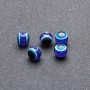 Finding Bead Nazar Eye Blue, diameter 5mm pack 85pcs 7g
