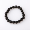 Elastic Bracelet Shungite (Imitation), Diameter 10mm, Length 18cm +