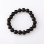 Elastic Bracelet Shungite (Imitation), Diameter 10mm, Length 18cm +