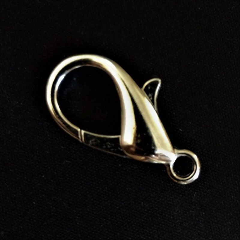 Price per Pack /10pcs. Lobster Clasp Costume Jewelry Light Metal Large 28mm