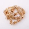 Natural Stone Beads on Strand Citrine Stone Chips, 5-7mm, 39cm Length