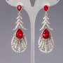 Crystal Chandelier Earrings "Gilded Age"