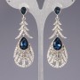 Crystal Chandelier Earrings "Gilded Age"