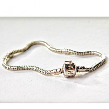 PANDORA Bracelet Base 21cm, "Silver" Color