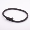 "Nail" Bracelet, metal color "black", hi-tech clasp, circumference 18 cm