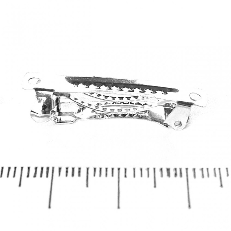 Price per Pack /10pcs. 30mm Metal Hair Clip Base