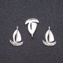 Finding Charm Little Boat 1.9x1.3cm, 20g Pack +/- 28 pcs
