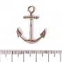 Findings Anchor Pendant 32x25mm pack of 6