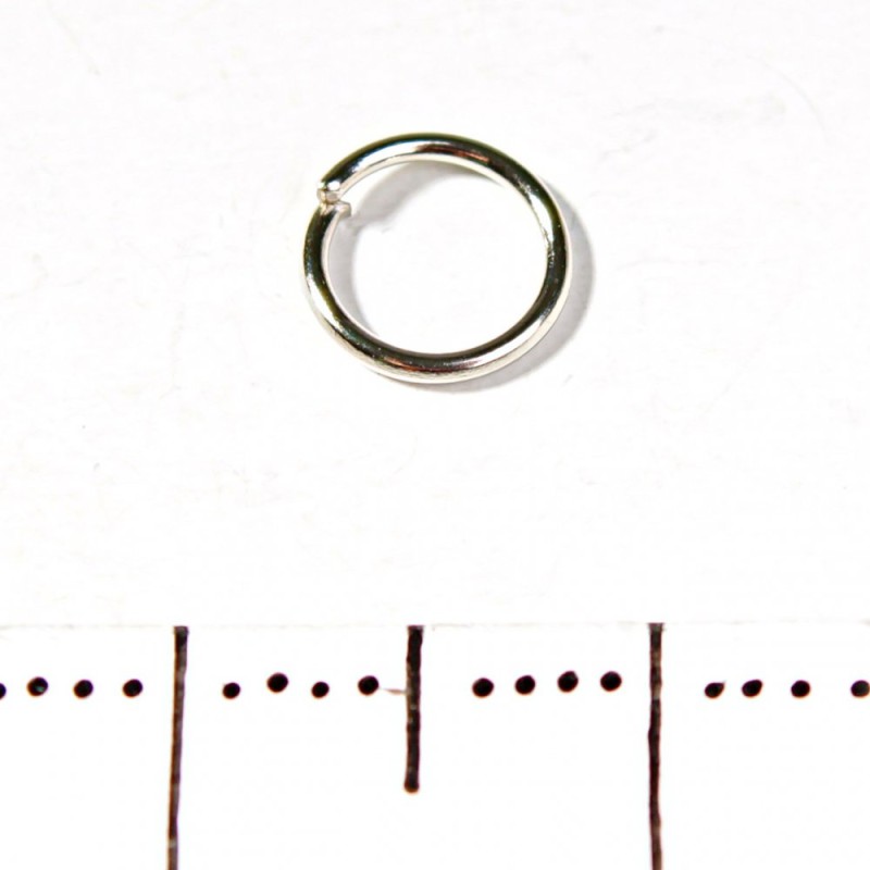 Jump Rings, Pack of 0.5kg, Diameter 6mm