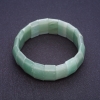 Clearance Jade Bracelet on Elastic, Rectangular Link 2.5x1.1cm