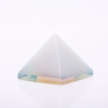 Souvenir Pyramid Moonstone Pressed, height 3cm, width 3.5cm(+-)